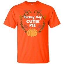 Load image into Gallery viewer, Turkey Day Cutie Pie T-Shirt