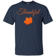 Load image into Gallery viewer, Thankful Fall Leaves Autumn T-Shirt
