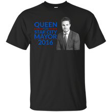Load image into Gallery viewer, Queen For Star City Mayor 2016 - Oliver Queen Edition T-Shirt - usatodayshirt.com