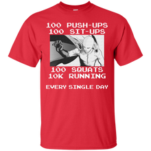 Load image into Gallery viewer, One-Punch Training Regimen T-Shirt - usatodayshirt.com