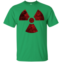 Load image into Gallery viewer, Red Radioactive symbol T-Shirt