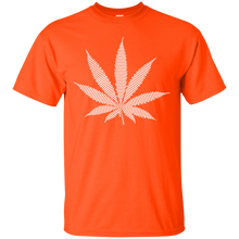 Load image into Gallery viewer, Pot Leaf on Black T-Shirt
