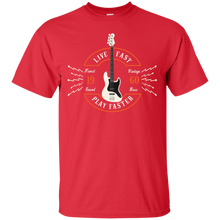 Load image into Gallery viewer, Live Fast Play Faster - Jazz T-Shirt - usatodayshirt.com