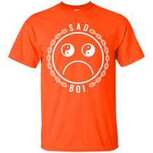 Load image into Gallery viewer, Sad Boi on Black T-Shirt - usatodayshirt.com