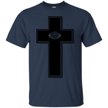 Load image into Gallery viewer, Cross Eye on White T-Shirt - usatodayshirt.com