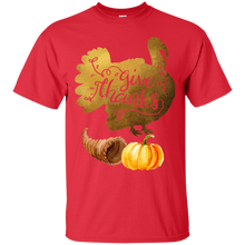 Load image into Gallery viewer, Give Thanks Cornucopia T-Shirt