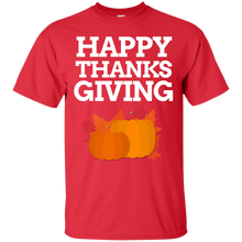 Load image into Gallery viewer, Happy Thanksgiving T-Shirt - usatodayshirt.com