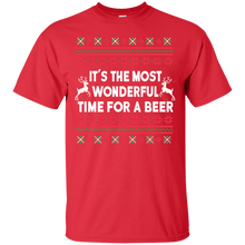 Load image into Gallery viewer, Most Wonderful Time For A Beer T-Shirt