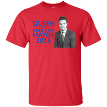 Load image into Gallery viewer, Queen For Star City Mayor 2016 - Oliver Queen Edition T-Shirt - usatodayshirt.com