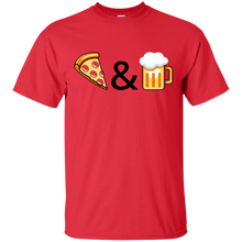 Load image into Gallery viewer, Pizza and Beer T-Shirt