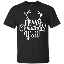 Load image into Gallery viewer, Merry Christmas Y'all T-Shirt