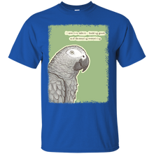 Load image into Gallery viewer, Cuteness &amp; Vexation: African Grey - Parrot of Destruction T-Shirt - usatodayshirt.com