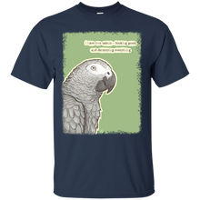 Load image into Gallery viewer, Cuteness &amp; Vexation: African Grey - Parrot of Destruction T-Shirt - usatodayshirt.com