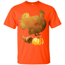 Load image into Gallery viewer, Give Thanks Cornucopia T-Shirt
