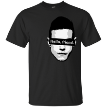Load image into Gallery viewer, Elliot Alderson: "Hello, friend" Quote (Mr. Robot) T-Shirt - usatodayshirt.com