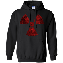 Load image into Gallery viewer, Red Radioactive symbol T-Shirt