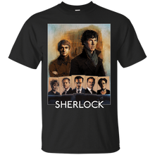 Load image into Gallery viewer, Sherlock Cast Portraits T-Shirt