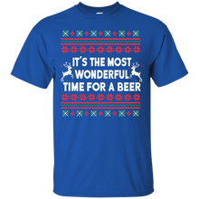 Load image into Gallery viewer, Most Wonderful Time For A Beer T-Shirt