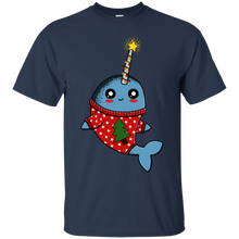 Load image into Gallery viewer, Narwhal Christmas T-Shirt